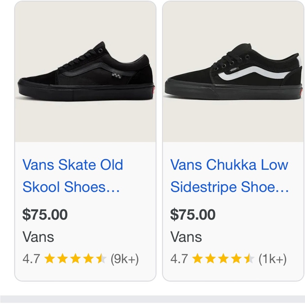 Vans Skate Popcush Old School Black and Cream Skateboarding Shoes Suede Upper - Picture 15 of 15